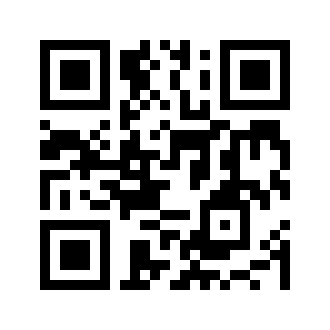 a QR code holding the address of the example.com website